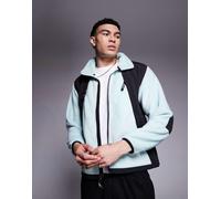 The North Face - Polar Sun - Giacca pesante in pile blu con tasche XL