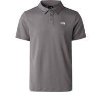 The North Face - Polo da escursionismo leggero e ultra traspirante con colletto abbottonato e maniche a costine - M Tanken Polo Smoked Pearl per Uomo - Taglia XL - Grigio