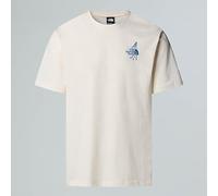 Maglietta da uomo The North Face U Powder Days Relaxed S/S Tee-Graphic Taglia: XL / Colore: bianco