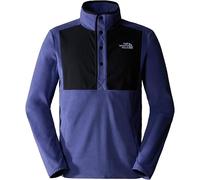 THE NORTH FACE Pullover Homesafe Snap Neck Fleece, Cave Blue-TNF Black, XL