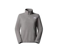 The North Face W Glacier Fleece 1/4 Zip Jacket Maglia di Tuta, TNF Mid Grey Heather, XL Donna