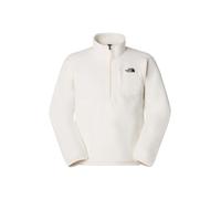 The North Face - Yumiori Off Peak - Pile pesante bianco sporco color block con zip corta 2XL