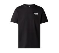 T-shirt The North Face Redbox manica corta nero logo rosso - L