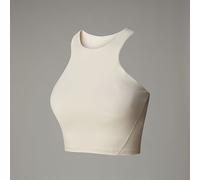 The North Face Reggiseno Sportivo Refina Longline Da Donna White Dune Rozmiar XL female