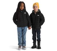 The North Face Reversible Perrito Giacca con cappuccio da bambino Tnf Black/Smoked Pearl 5 anni