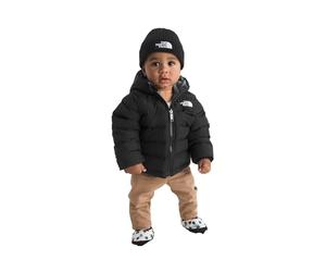 The North Face Reversible Perrito Giacca con cappuccio da bimbi Tnf Black/Smoked Pearl 6 mesi