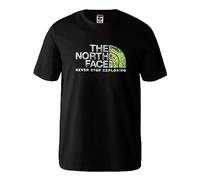 The North Face Rust 2 T-Shirt TNF Black-LED Yellow XL