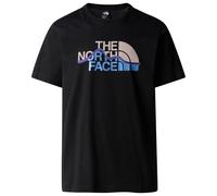 The North Face T-Shirt da Uomo Mountain Line Nera Taglia XS Codice NF0A87NTJK3 Nero