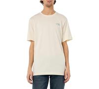 The North Face S/S Redbox Graphic Infill T-Shirt da Uomo White Dune/TNF Black Li XS