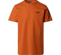 The North Face S/S Simple Dome T-Shirt da Uomo Earthen Copper M