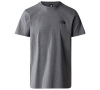 T-shirt The North Face Simple Dome manica corta grigio scuro - M