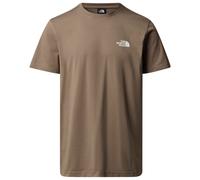 The North Face - S/S Simple Dome Tee - T-shirt M marrone