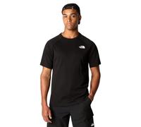 The North Face - Denali - T-shirt nera con maniche raglan e stampa-Nero L