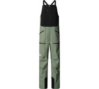 The North Face - Salopette in GORE-TEX - M Summit Tsirku GTX Pro Bib Bark Mist TNF Black per Uomo in Nylon - Taglia L - Verde