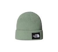 The north face salty beanie unisex foderato verde