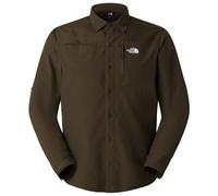 The North Face - Sequoia Long Sleeve Shirt - Camicia S marrone/nero
