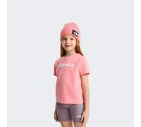 The North Face Set Bubble Logo Da Bambini Coral Crush-transcendent Grey Rozmiar 5 anni unisex