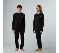 The North Face Set Strato Base Termico Dotknit Da Ragazzi Tnf Black Rozmiar L male