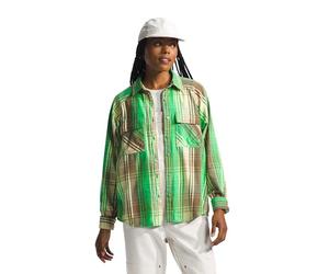 The North Face Set Up Camp Camicia Button-Down Optic Emerald Tessellation Medium Plaid 3XL