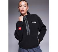 The North Face - Seven Summits Fleeski - Pile pesante nero con zip corta XS