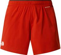 The North Face - Short da trail leggero e traspirante - M Summit Pacesetter 5In Short Iron Clay per Uomo in Poliestere Riciclato - Taglia L - rosso