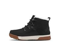 The North Face - Sierra Mid - Scarponcini neri e bianchi con interno in pile-Nero 40.5