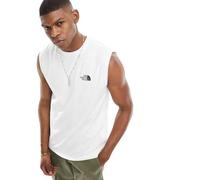 The North Face - Simple Dome - Canotta bianca con logo-Bianco L