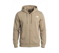 The North Face Simple Dome Light Regular Full Zip Sweatshirt Beige M Uomo