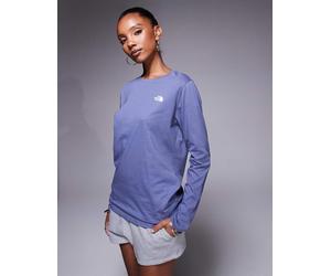 The North Face - Simple Dome - Maglietta a maniche lunghe color twilight galaxy-Blu S
