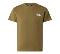 The North Face - Teen's S/S Simple Dome Tee - T-shirt L olivia/marrone
