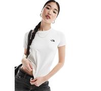 The North Face - Simple Dome - T-shirt bianca con logo-Bianco M
