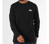 Maglia The North Face Simple Dome nero puro logo bianco - XL