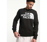 The North Face - Standard - Felpa nera con logo sul petto-Nero S