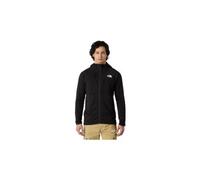 The north face stormgap power grid felpa con cappuccio in pile polare nero per uomo