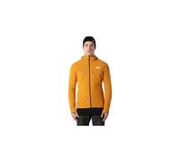 The north face summit futurefleece fz felpa con cappuccio da uomo in pile giallo