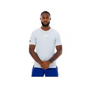 The North Face - T-shirt leggero e traspirante - M Summit High Trail SS Graphic Canal Blue in Poliestere Riciclato - Taglia M
