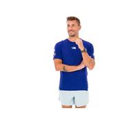 The North Face - T-shirt leggero e traspirante - M Summit High Trail SS Graphic Bold Blue in Poliestere Riciclato - Taglia M
