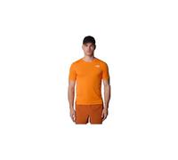 The North Face - T-shirt da trail/running - M High Trail SS Tee Digital Orange per Uomo - Taglia L - Arancione Arancione L