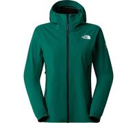 The North Face - Giacca antivento per alpinismo - W Summit Off Width Jacket Evergreen per Donne in Nylon - Taglia S - Verde