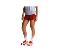 The North Face - Short traspirante idrorepellente - W Summit Pacesetter 3In Short Iron Clay per Donne in Poliestere Riciclato - Taglia M - rosso