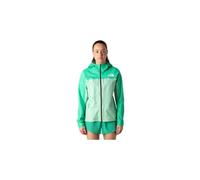 The North Face - Giacca da trail running donna - W Summit Superior FL Jacket Nebula Green Spring Bud per Donne in Pelle - Taglia M - Verde