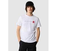 The North Face - T-shirt a maniche corte bianca "Never stop exploring"-Bianco S