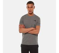 The North Face T-Shirt a Maniche Corte Simple Dome, Uomo, TNF Medium Grey Heather (Std), XL