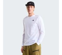 Maglia The North Face Simple Dome Evolution manica lunga bianco - L
