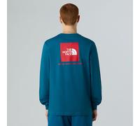 The North Face T-shirt A Maniche Lunghe Rebox Da Uomo Mineral Ink-tnf Red Rozmiar S male