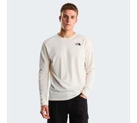 The North Face T-shirt A Maniche Lunghe Shadow Da Uomo White Dune Rozmiar L male