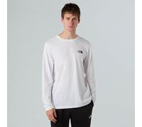 The North Face T-shirt A Maniche Lunghe Simple Dome Da Uomo Tnf White Rozmiar XXL male