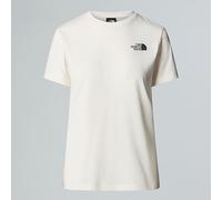 The North Face T-shirt Blanca Da Donna White Dune Rozmiar L female