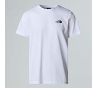 The North Face T-shirt Blanca Da Uomo Tnf White Rozmiar M male