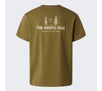 THE NORTH FACE Camping Relaxed Short Sleeve Tee-graph - Uomo - Verde - Taglia XL- modello 2026